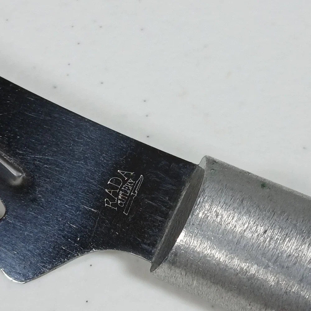 Rada Cutlery Cheese Knife Silver Serrated Slicing Tool